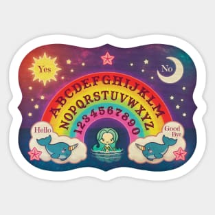 Rainbow Mermaid Spirit Board Sticker